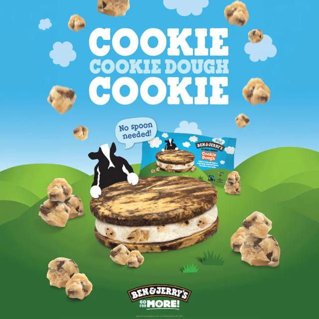 Ben & Jerry’s Cookie Dough Sandwich