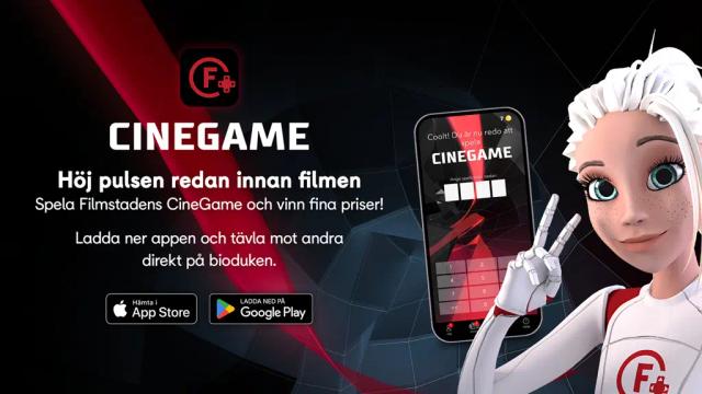 Spela CineGame i väntan på filmen – vinn fina priser
