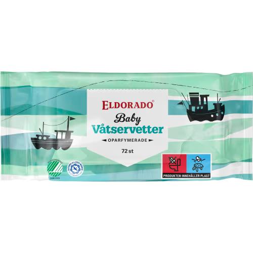 Oparfymerade Våtservetter för Baby
