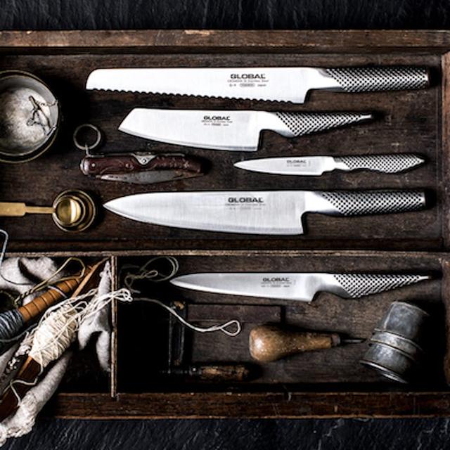 Global Knivset i 5 Delar