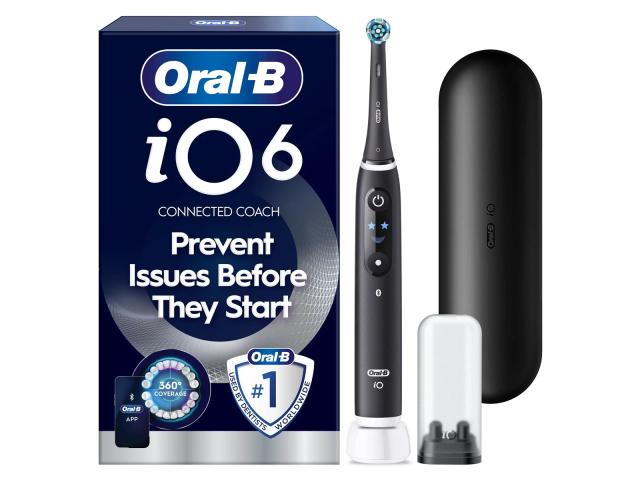 Oral-B iO6 Black Lava Elektrisk Tandborste