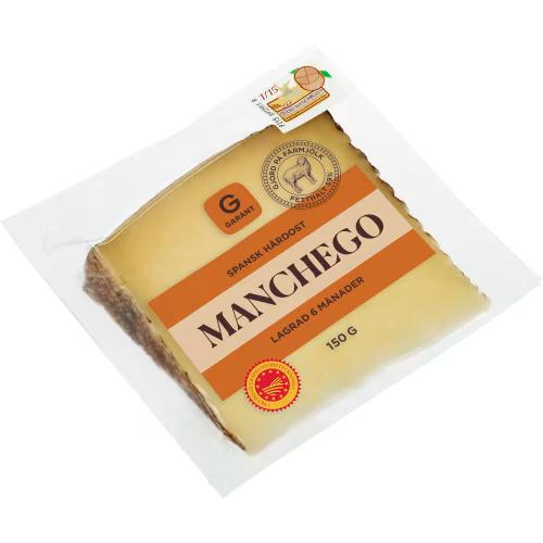Manchego hos Willys – klassisk spansk hårdost. 150 g.