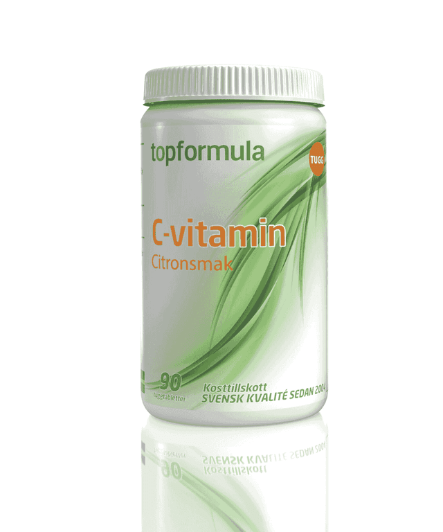 C-vitamin. Tugg. 200 mg.