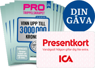 Trippelskrapet – Ditt personliga erbjudande nu
