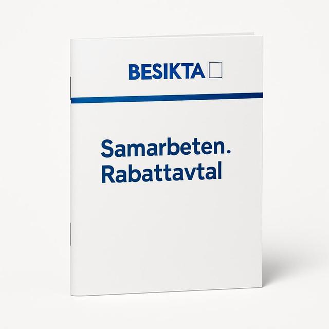 Besikta samarbeten. Rabattavtal