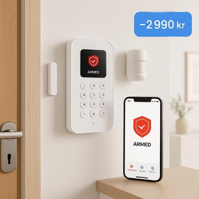 Verisure hemlarm – 2 990 kr rabatt och annat