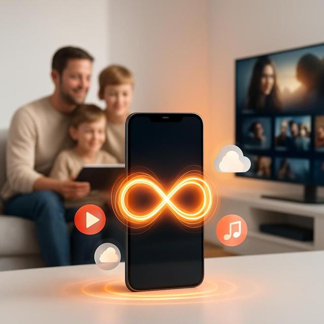 Mobilabonnemang med obegränsad surf och streaming