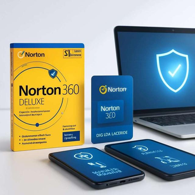 Norton 360 Deluxe 1 År 3 Enheter