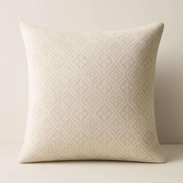 Mönstrat kuddfodral - Ljusbeige/Mönstrad - Home All | H&M SE