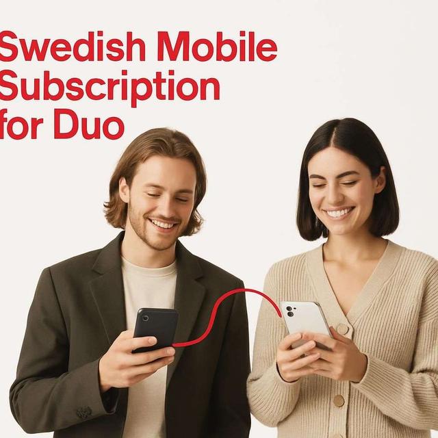 Comviq Duo – 30 kr rabatt per månad för dig och en vän