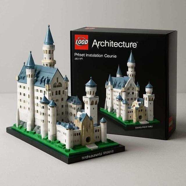LEGO Architecture Neuschwanstein Castle Set