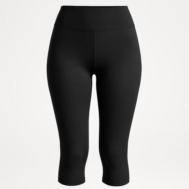 Womens Black Rita Ora Capri Leggings