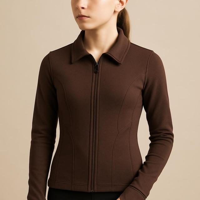 Brun Sporty Jacket for Teens