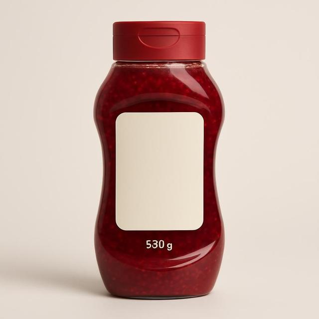 BOB Hallonsylt Squeezy 530 g