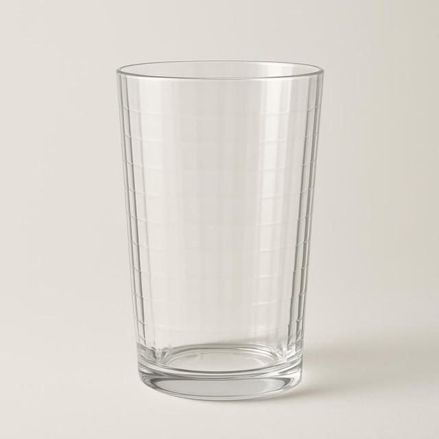 Prisma Plastglas med Elegant Rutmönster