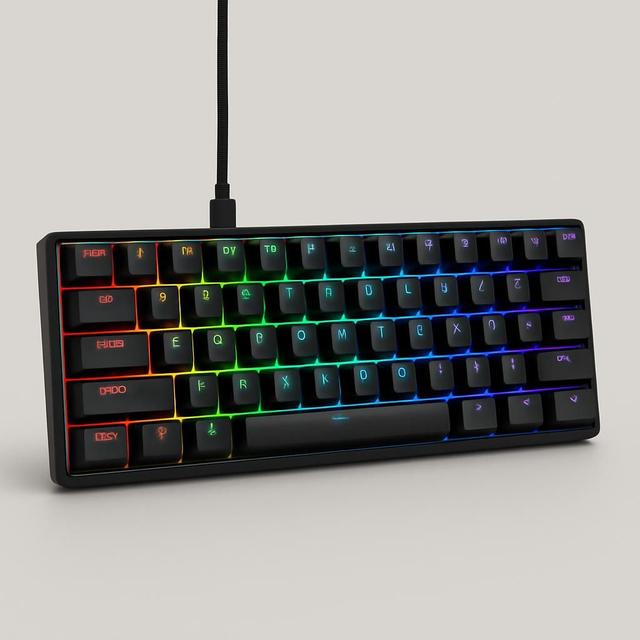 Deltaco Gaming WK70 RGB 60% Tangentbord