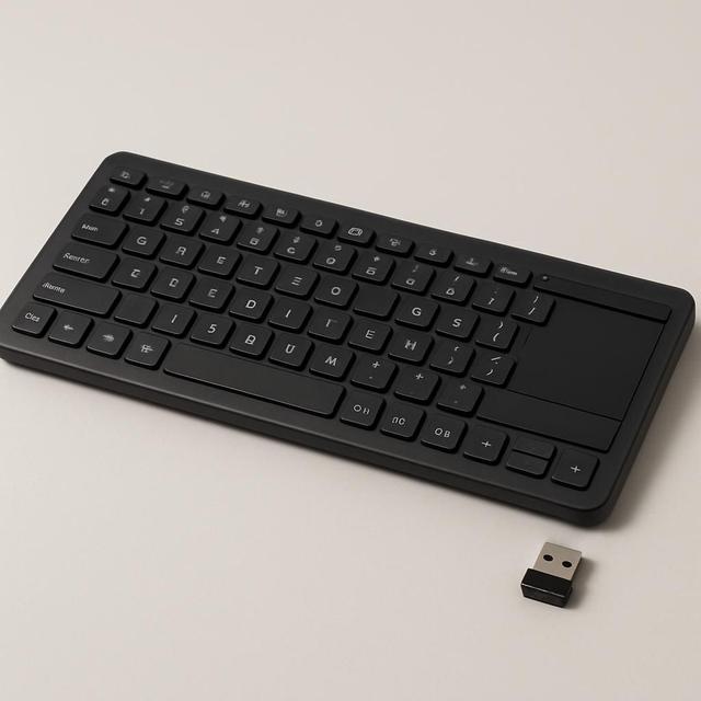 Logitech K400 Plus Trådlöst Tangentbord Svart.