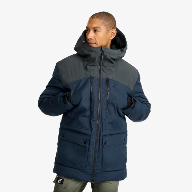 Herren Outdoor-Parka in der Farbe Rubber