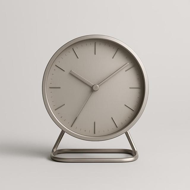 Elegant Minimalist Modern Table Clock