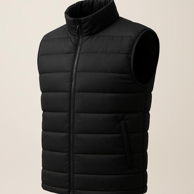 Spray Down Vest Svart Herr
