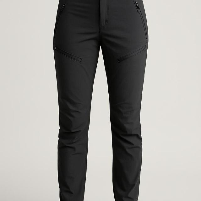 Hasvik Pant W, vandringsbyxor, dam - Svart