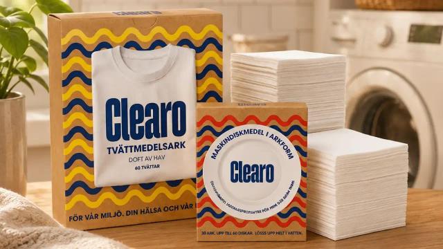 Bli testpilot - Clearo Maskindisk- & Tvättmedelsark