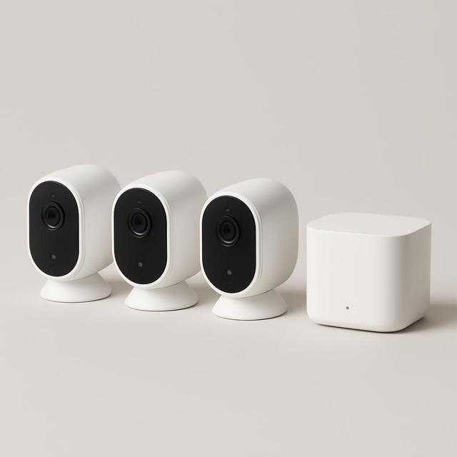 EufyCam 2C Övervakningssystem med 3 Kameror