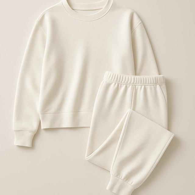 Nathalie Barnset – Topp och Sweatshirt, Vit