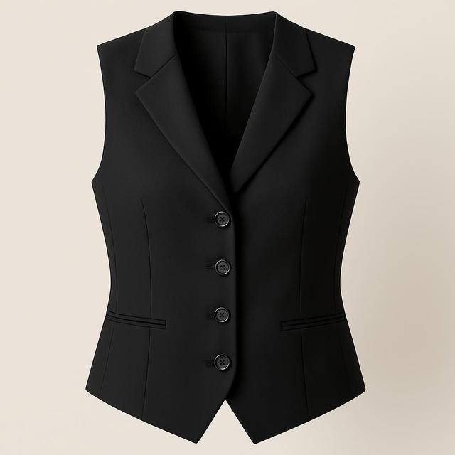 Luxury Button Vest