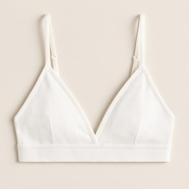 Calvin Klein Unlined White Triangle Bra