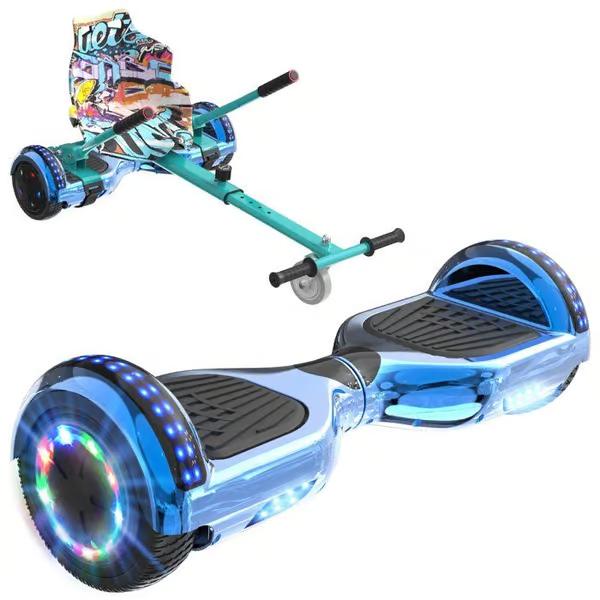 RCB Hoverboard med kart, Bluetooth och LED