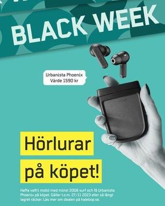 Halebop - köp en mobil och få hörlurar från Urbanista på köpet!