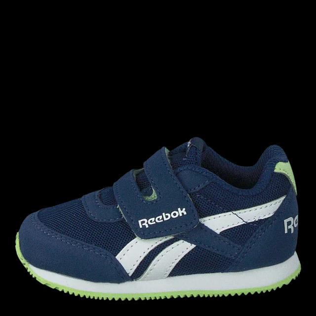 ROYAL CLJOG 2 KC WASHED BLUE/WHITE/LIME GLOW