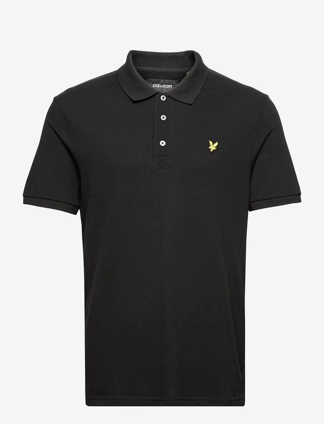Lyle & Scott Plain Polo Shirt (Jet Black)