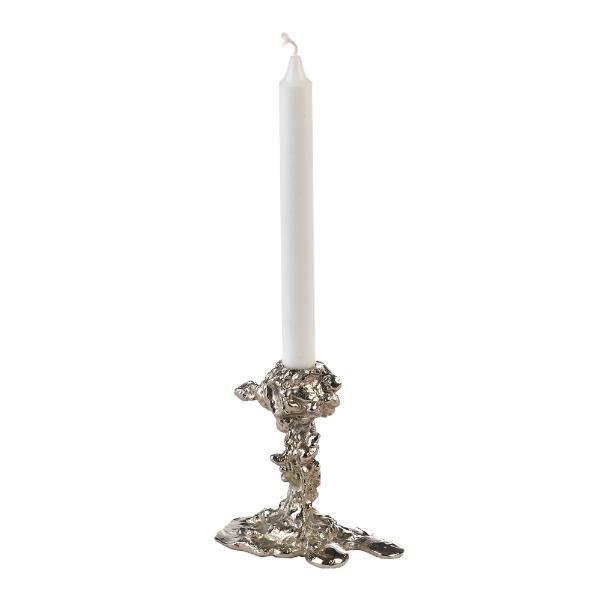 Pols Potten, Drip Ljusstake 14 cm Silver