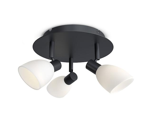 Herstal Spotlight Cut 3 - Svarta Justerbara Spotlights