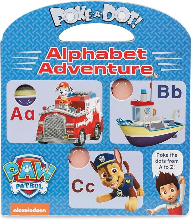 Melissa & Doug PAW Patrol Poke-A-Dot: Alfabetäventyr