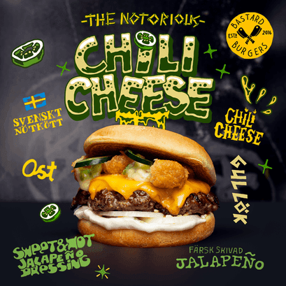 30% rabatt hos Bastard Burgers hela juni!