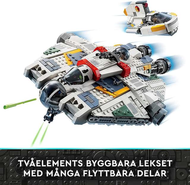 34% på LEGO Star Wars Ahsoka's Ghost & Phantom II Kit