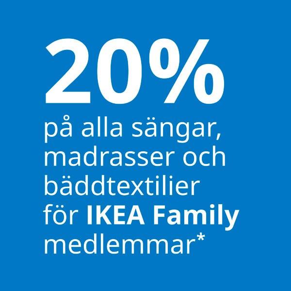 IKEA Family - 20 % på sängar & bäddtextilier