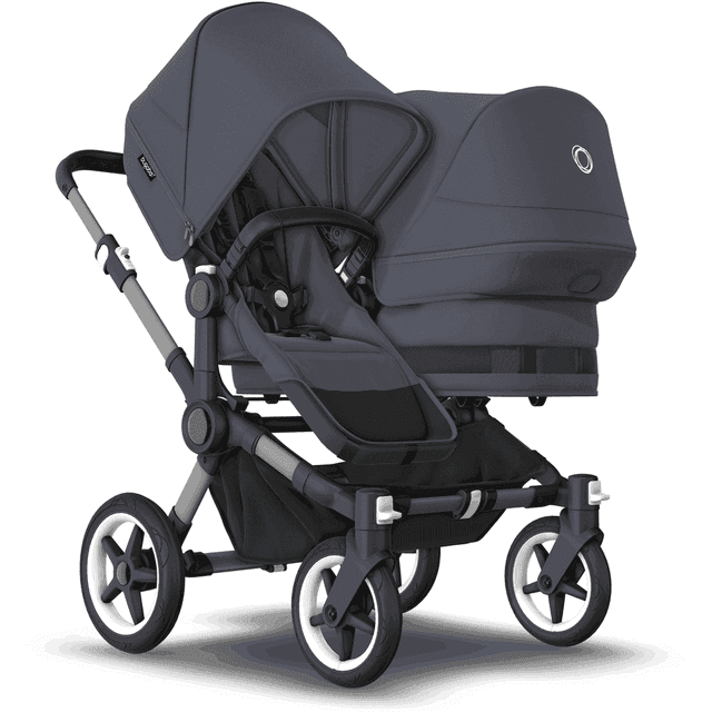 Bugaboo Donkey 5 Duo Graphite/Stormy Blue Syskonvagn