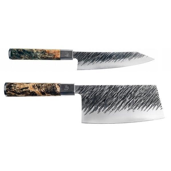 Satake Ame knivset: kockkniv och bunka