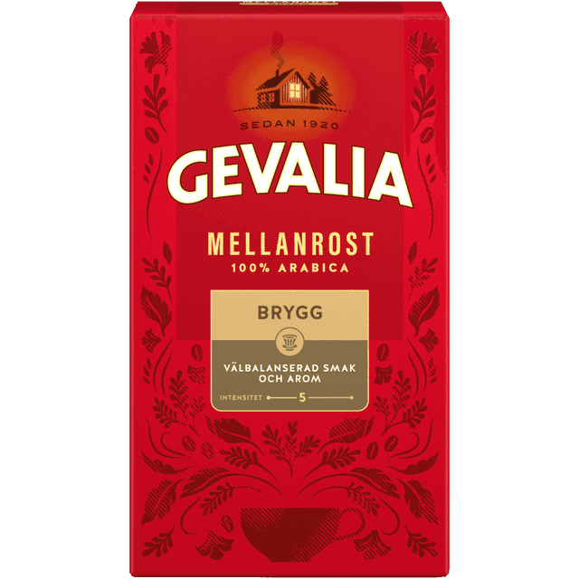 Gevalia Mellanrost bryggkaffe 450 g