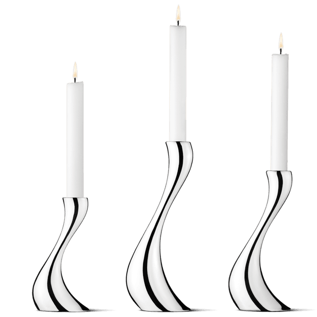 Cobra ljusstake med ljus