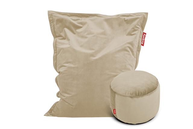 Fatboy Original Slim Velvet + sittpuff