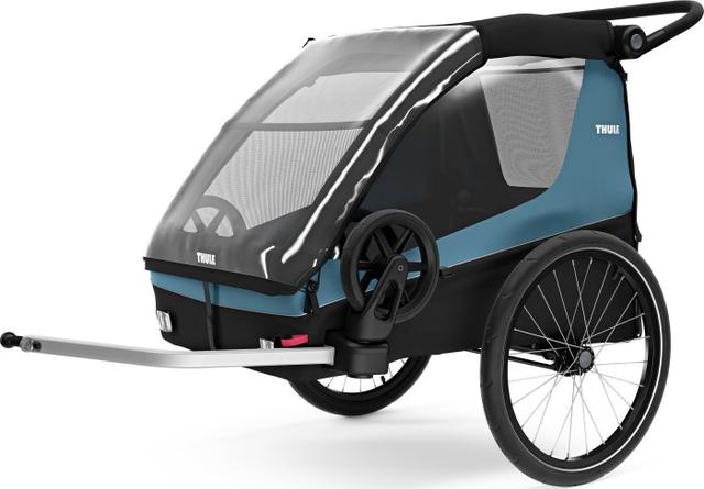 Thule Courier 2 Aegean Blue Cykelvagn