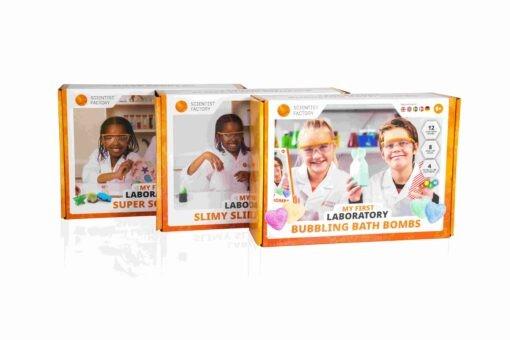 Forskarfabriken Experimentset - Paketerbjudande 3 lådor