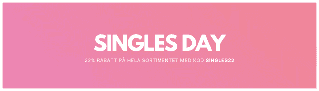 22 % rabatt på hela sortimentet på vuxen.se