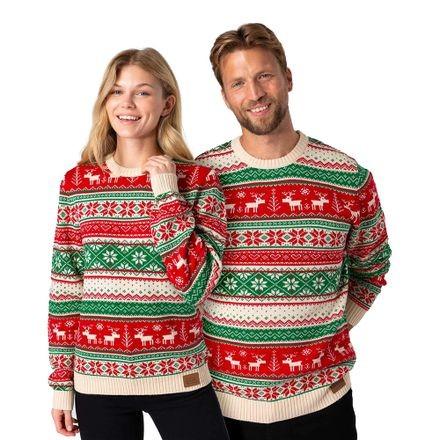 Festlig Stickad Jultröja för Högstämning