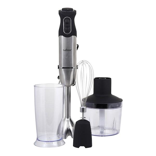Sabor Ultimate 1000W Rostfri Stavmixer Svart